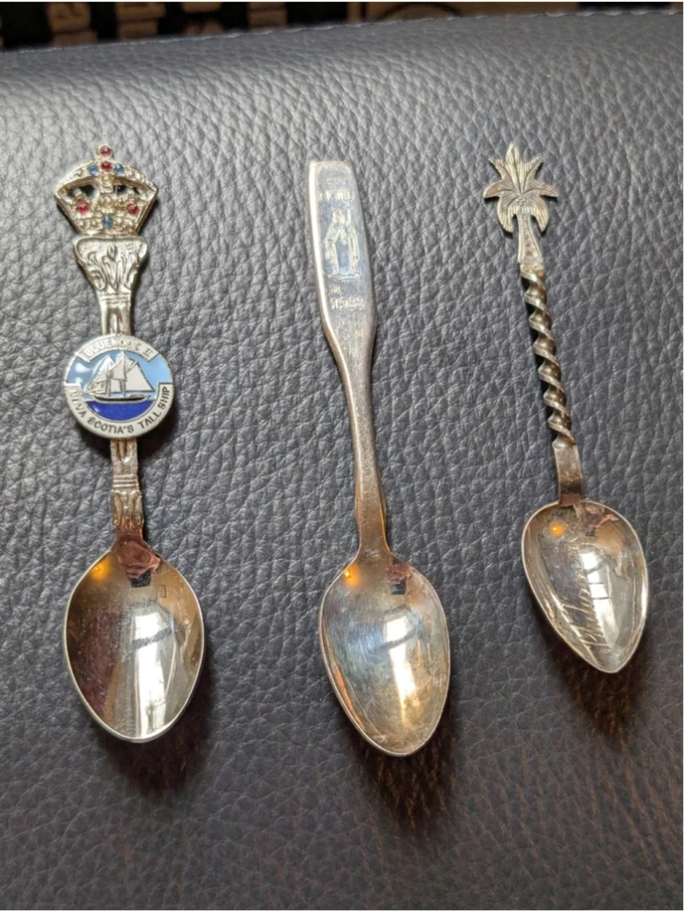 Vintage Souvenir Spoon Lot of 13 - Includes Rolex Bucherer & Disney Collectibles